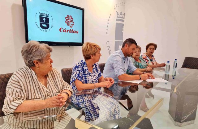 El Ayuntamiento de Caravaca destina una ayuda de 21.000 euros para colaborar con los programas de atención social y laboral de Cáritas