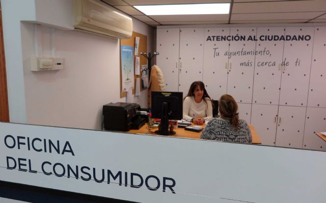 La Oficina del Consumidor de Caravaca atendió el pasado año a 3.350 vecinos, que formalizaron 371 reclamaciones de compras y contratación de servicios
