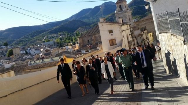 Arroyo muestra el firme compromiso del Gobierno regional con el Año Jubilar de Caravaca de la Cruz