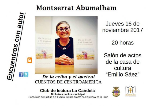 Montserrat Abumalham participa este jueves en los 'Encuentros con autor' de la Biblioteca Municipal