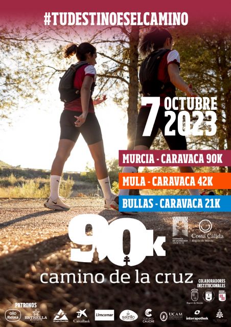 La competición '90K Camino de la Cruz' reunirá a dos mil deportistas en Caravaca, batiendo un nuevo record de participación