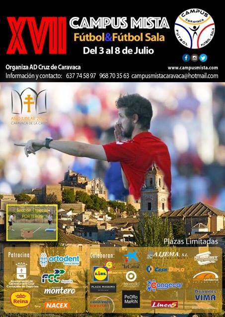 El Campus de Fútbol y Fútbol Sala 'Mista' celebra su XVII edición del 3 al 8 de julio