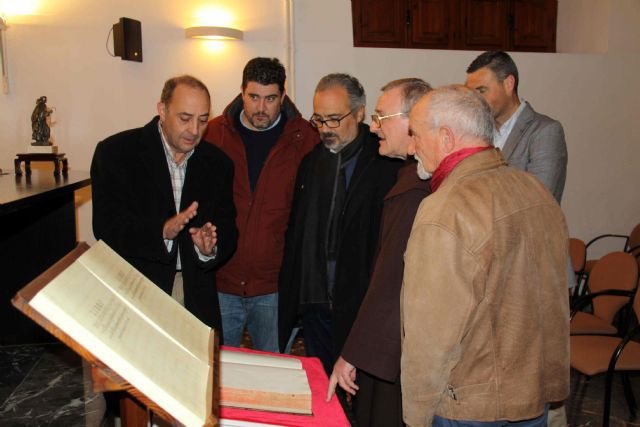 Restauran el 'Libro de Estado' de los Carmelitas de Caravaca, recuperando una importante fuente para el conocimiento la historia de Caravaca