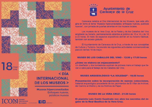 Caravaca se une este viernes al 'Día Internacional del Museo' con puertas abiertas y actividades