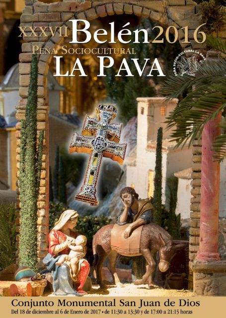 El Belén de la Asociación Cultural 'Peña La Pava' estará dedicado a Caravaca con motivo del Jubilar 2017