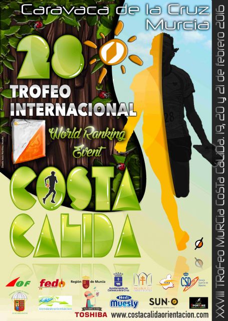 Caravaca recibe este fin de semana a los 1.200 participantes en el Trofeo de Orientación 'Costa Cálida'