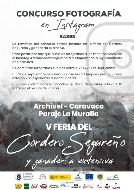 Del 1 al 3 de octubre regresa la Feria del Cordero Segureño y la Ganadería Extensiva al paraje 'La Muralla' de Archivel