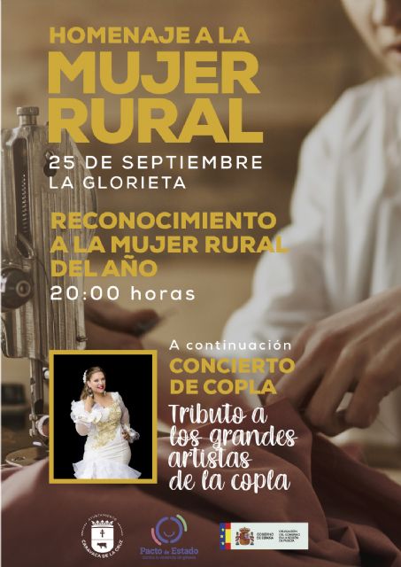 El Ayuntamiento de Caravaca reconoce la trayectoria profesional y personal de Ignacia López Moya como 'Mujer Rural' de 2021