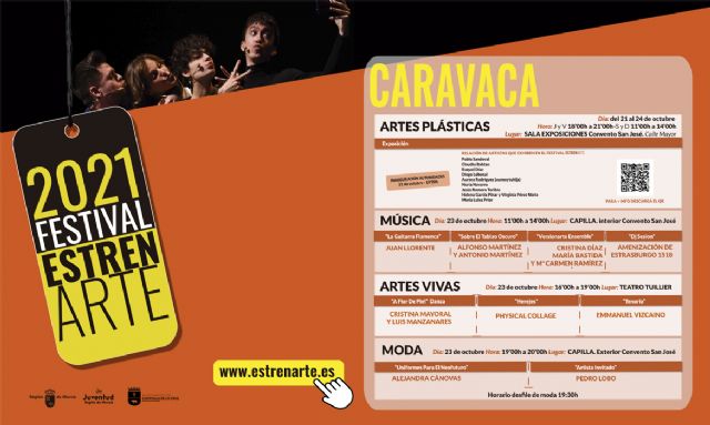 Caravaca de la Cruz se convierte este fin de semana en el escaparate del talento joven de la Región con el festival 'Estren-Arte'