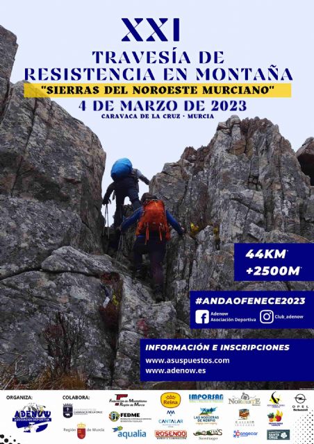 La Travesía de Resistencia 'Sierras del Noroeste Murciano' vuelve el 4 de marzo con todas sus inscripciones completas