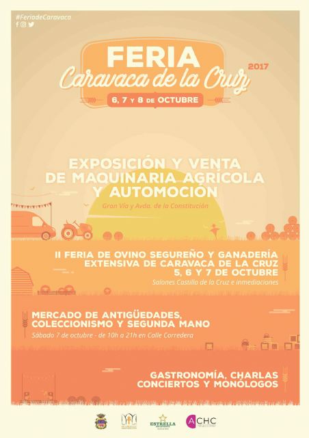 La Feria de Caravaca se celebra del 5 al 8 de octubre con actividades comerciales, culturales, lúdicas y gastronómicas