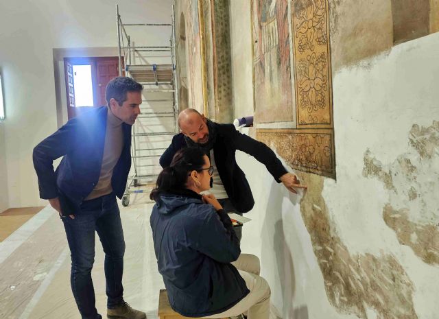 La rehabilitación de la ermita de San Sebastián finaliza con la restauración de sus pinturas murales tardogóticas