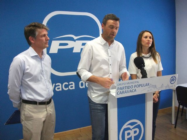 El PP considera que los vecinos perciben paralización  tras el primer año de legislatura del PSOE en Caravaca