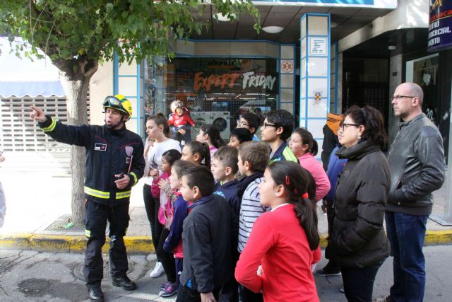 Cerca de 2.000 escolares aprenden medidas de autoprotección en la Semana de Prevención de Incendios de Caravaca