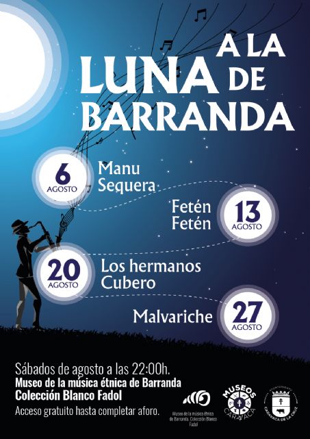 El ciclo 'A la luna de Barranda' ofrece cuatro conciertos de músicos punteros que harán una lectura contemporánea de la música de raíz