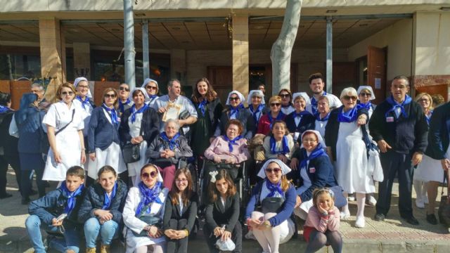 1.200 personas participan en la peregrinación de la Hospitalidad de Lourdes a Caravaca