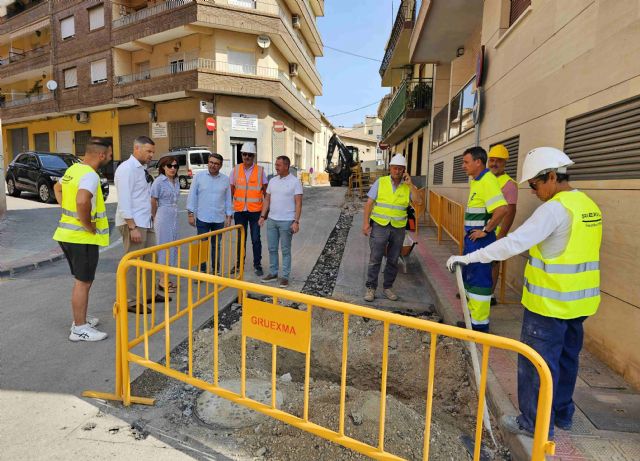 El Ayuntamiento de Caravaca lleva a cabo las obras de mejora de la calle Almazarica
