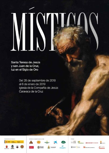 La Compañía de Jesús de Caravaca reúne obras de grandes maestros de la pintura y la escultura universal dentro de la exposición 'Místicos'