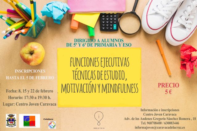Las concejalías de Educación y Juventud del Ayuntamiento de Caravaca programan la primera edición de la 'Escuela Emocional Infantil'