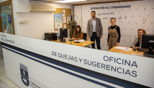 El Ayuntamiento de Caravaca pone en marcha la Oficina Municipal de Atención al Ciudadano en la planta baja del edificio consistorial