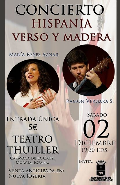 El dúo 'Hispania: verso y madera' ofrece un recital poético-musical centrado en la mística de San Juan de la Cruz y Santa Teresa